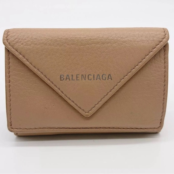 BALENCIAGA Paper mini wallet Trifold wallet full inclusion - Picture 5 of 13